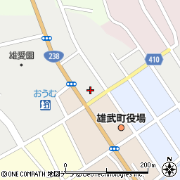 北見信用金庫雄武支店周辺の地図