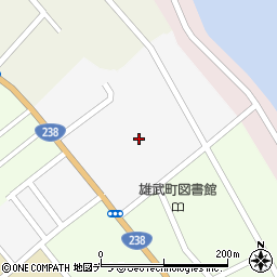 雄武町役場　子育て支援センター周辺の地図