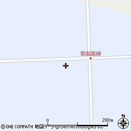 北海道天塩郡遠別町歌越86周辺の地図