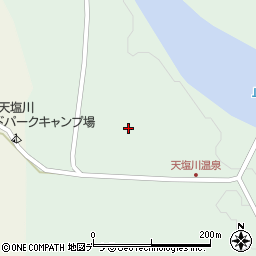 天塩川温泉周辺の地図