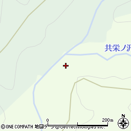 共栄ノ沢川周辺の地図
