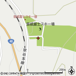 青少年宿泊研修施設トムテ周辺の地図