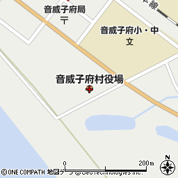 北海道音威子府村（中川郡）周辺の地図
