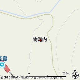 北海道中川郡音威子府村物満内周辺の地図