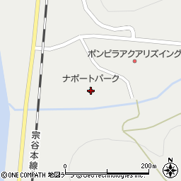 中川町オートキャンプ場ナポートパーク周辺の地図