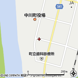 道北エア・ウォーター株式会社　中川サービスセンター周辺の地図