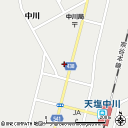 ＥＮＥＯＳ中川ＳＳ周辺の地図