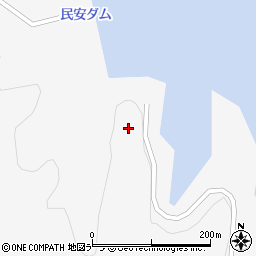 北海道天塩町（天塩郡）キトウシュナイ周辺の地図