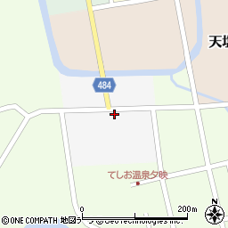 北海道天塩郡天塩町テシヲ周辺の地図
