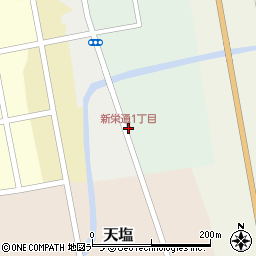 新栄通1丁目周辺の地図