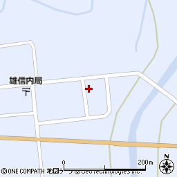 北留萌消防組合消防署天塩支署雄信内分遣所周辺の地図