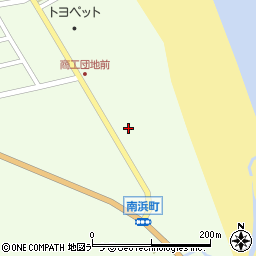 北海道枝幸郡枝幸町南浜町1343-38周辺の地図