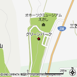 グリーンパーク周辺の地図