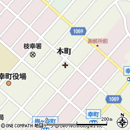 北海道新聞社枝幸支局周辺の地図
