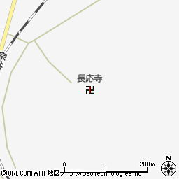 長応寺周辺の地図