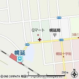 Ｑマート　幌延店周辺の地図
