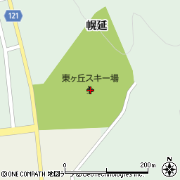 幌延町東ヶ丘スキー場周辺の地図