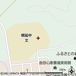 幌延町立幌延中学校周辺の地図