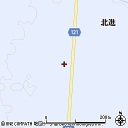 稚内幌延線周辺の地図