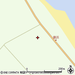 北海道浜頓別町（枝幸郡）豊浜周辺の地図