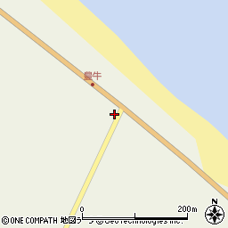 北海道枝幸郡浜頓別町豊牛周辺の地図