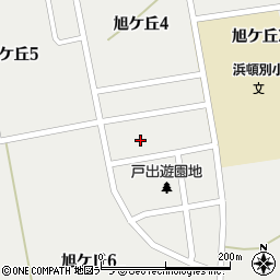 北海道枝幸郡浜頓別町旭ケ丘6丁目17周辺の地図