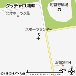 青少年会館周辺の地図