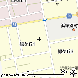北海道枝幸郡浜頓別町緑ケ丘1丁目29周辺の地図