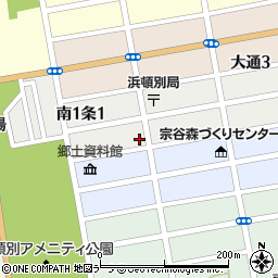 北海道枝幸郡浜頓別町南１条1丁目23周辺の地図