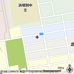 北海道枝幸郡浜頓別町北３条1丁目6周辺の地図