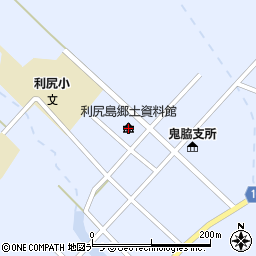 利尻島郷土資料館周辺の地図