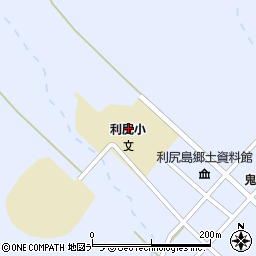 利尻富士町立鬼脇中学校周辺の地図