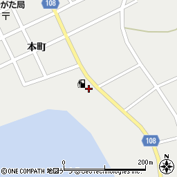 セイコーマート沓形店周辺の地図