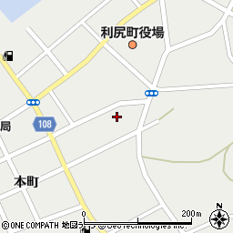 利尻町役場　高齢者生活福祉センター周辺の地図