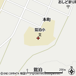 利尻富士町立鴛泊小学校周辺の地図