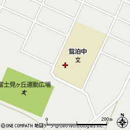 利尻富士町立鴛泊中学校周辺の地図