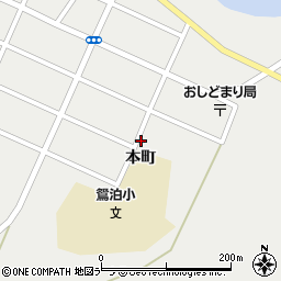 北海道利尻郡利尻富士町鴛泊本町周辺の地図