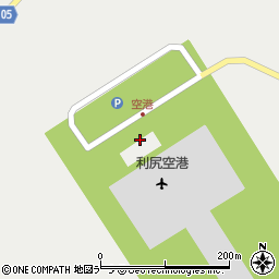 利尻礼文消防事務組合消防署利尻富士支署空港分遣所周辺の地図