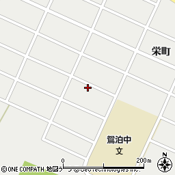 利尻富士町役場　鴛泊火葬場周辺の地図