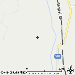 北海道稚内市抜海村上ユーチ1293周辺の地図