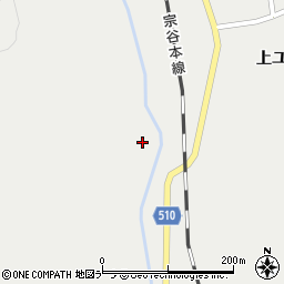 北海道稚内市抜海村上ユーチ1718周辺の地図