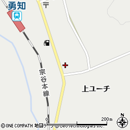 北海道稚内市抜海村上ユーチ505周辺の地図