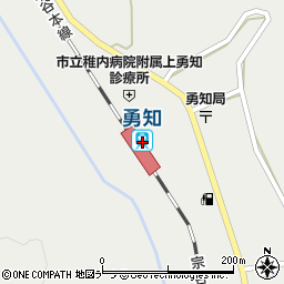 北海道稚内市抜海村上ユーチ1069周辺の地図