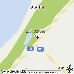 稚内市役所浜勇知展望休憩施設　こうぼねの家周辺の地図
