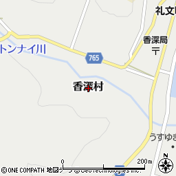 〒097-1201 北海道礼文郡礼文町香深村の地図
