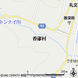 北海道礼文町（礼文郡）香深村周辺の地図