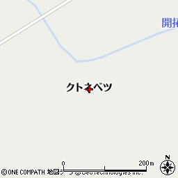 北海道稚内市抜海村クトネベツ周辺の地図