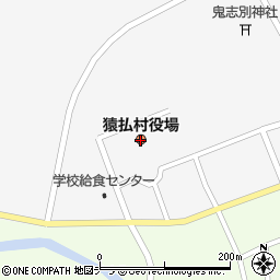 北海道猿払村（宗谷郡）周辺の地図