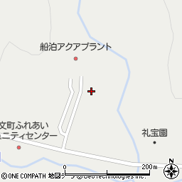 礼文町役場　ごみ焼却処理場周辺の地図