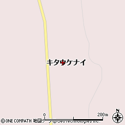 北海道稚内市稚内村キタウケナイ周辺の地図